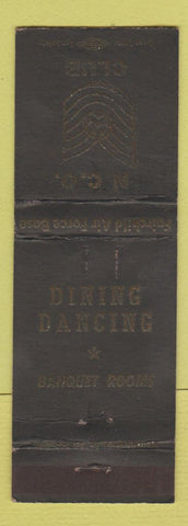 Matchbook Cover - NCO Club Fairchild Air Force Base WA WEAR