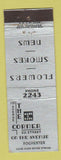 Matchbook Cover - The Corner Store Flowers Tobacco News Rochester NY? WEAR