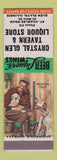 Matchbook Cover - Crystal Glen Tavern Glen Ellyn IL