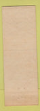 Matchbook Cover - Silver Dollar Bar Crawfordsville IN