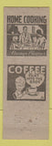 Matchbook Cover - Don and Lee Taylor Restaurant Mount Gilead OH