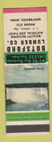 Matchbook Cover - Botsford Lumber Westbrook MN