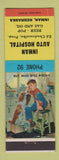 Matchbook Cover - Inman Auto Hospital oil gas Inman NE