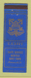 Matchbook Cover - US Navy Ship's Service Norfolk Navy Yard Portsmouth NH