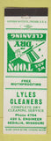 Matchbook Cover - Lyles Cleaners Sedalia MO