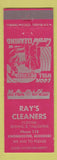 Matchbook Cover - Ray's Cleaners Knobnoster MO