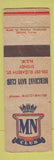 Matchbook Cover - Merchant Navy Club Sydney Australia WEAR