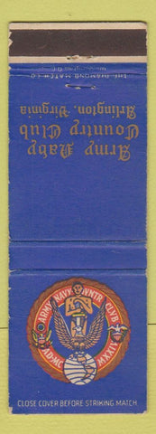 Matchbook Cover - Army Navy Country Club Arlington VA