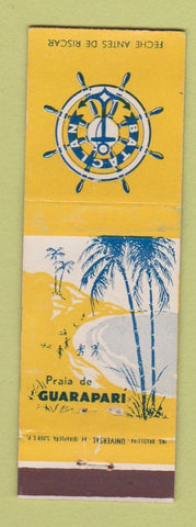 Matchbook Cover - Military? Brazil Brasil Bataclan Guarapari