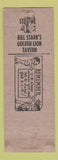 Matchbook Cover - Golden Lion Tavern Davenport IA