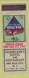 Matchbook Cover - Crocnecker's Hotel Restaurant Sea Isle City NJ WEAR