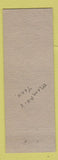 Matchbook Cover - Hotels Vicksburg MS Memphis TN Little Rock Hot Spring AR