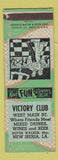 Matchbook Cover - Victory Club New Iberia LA ADVANCE