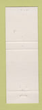 Matchbook Cover - Bongo Lounge Salt Lake City UT BLUE