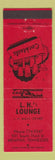 Matchbook Cover - LH's Lounge Memphis TN bar