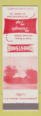 Matchbook Cover - Triangle Tap South Beloit IL