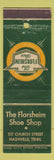 Matchbook Cover - Florsheim Shoes Nashville TN feature
