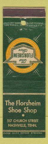 Matchbook Cover - Florsheim Shoes Nashville TN feature