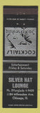 Matchbook Cover - Silver Hat Lounge Chicago IL