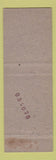Matchbook Cover - USO Variety Club Canteen Pittsburgh PA