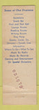 Matchbook Cover - USO Club National Catholic Community Service Kansas City MO #2
