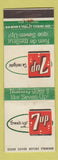 Matchbook Cover - 7Up Soda QC Canada Rien de Meilleur Que