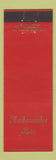 Matchbook Cover - Ambassador Bar Bay City MI