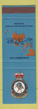 Matchbook Cover - Royal Australia Air Force Richmond SAMPLE