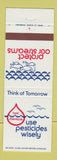 Matchbook Cover - Protect Streams Use Pesticides Wisely