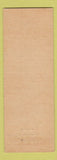 Matchbook Cover - Presidio Officer's Club San Francisco CA
