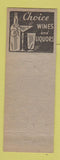 Matchbook Cover - Sandefur Tavern Carrollton KY