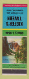 Matchbook Cover - Kiefer's Tavern Cleveland OH