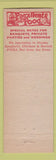 Matchbook Cover - Frengel's Club Lounge New Castle PA