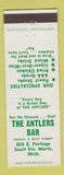 Matchbook Cover - Antlers Bar Sault Ste Marie MI