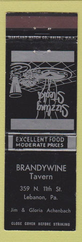 Matchbook Cover - Brandywine Tavern Lebanon PA
