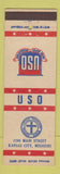 Matchbook Cover - USO Club Kansas City MO