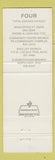 Matchbook Cover - Credit Union Fort Knox KY
