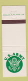 Matchbook Cover - US Army