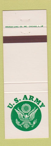 Matchbook Cover - US Army