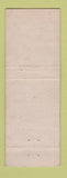Matchbook Cover - Barth's Clothing Company Columbia MO