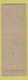 Matchbook Cover - Bertsch's Upham ND restaurant WEAR
