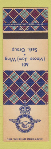 Matchbook Cover - Royal Canadian Air Force Moose Jaw SK
