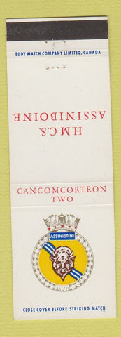 Matchbook Cover - HMCS Assiniboine Canada Navy