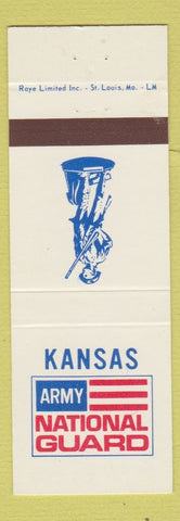 Matchbook Cover - Kansas Army National Guard KS