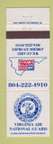 Matchbook Cover - National Guard Recruiting Virginia Air National Guard VA
