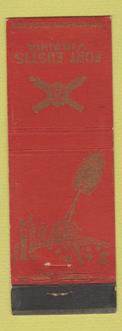 Matchbook Cover - Fort Eustis VA Military WEAR