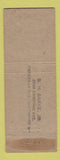 Matchbook Cover - Fort Eustis VA Military WEAR