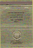 Matchbook Cover - Lubik Cadillac Atlantic City NJ 40 Strike