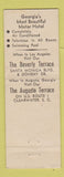 Matchbook Cover - Atlanta Terrace Motel Hapeville GA