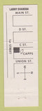 Matchbook Cover - Capps Decorating Center Fremont NE flooring